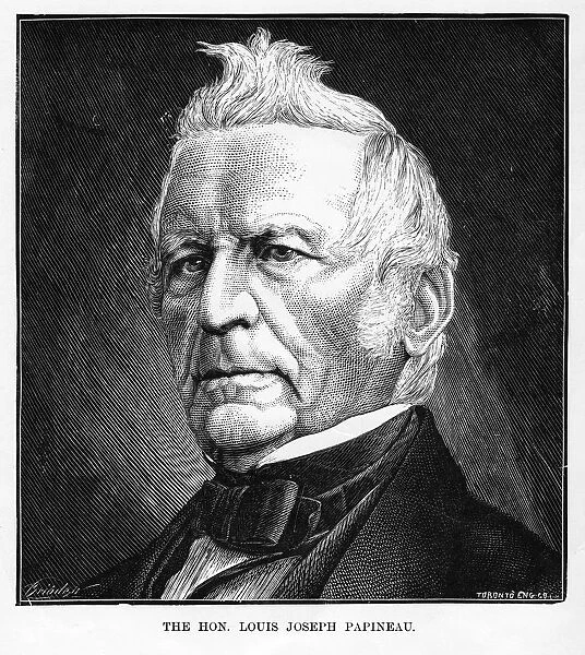 Louis-Joseph Papineau, (1786-1871), Canadian politician and lawyer, 19th century