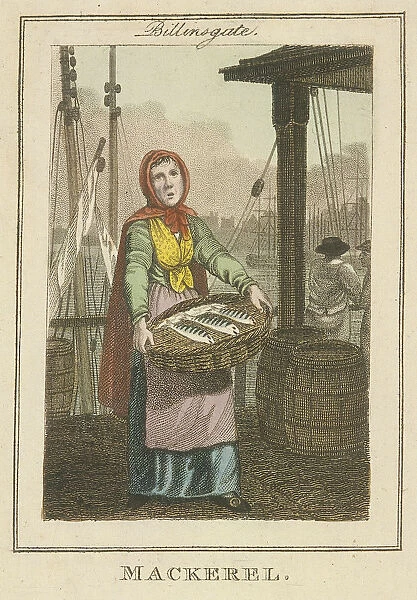 Mackerel, Cries of London, 1804