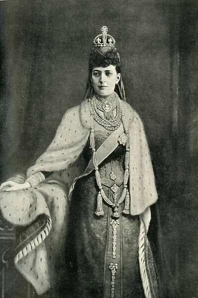 Her Majesty Queen Alexandria, 1902. Creator: Unknown