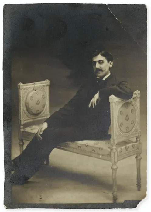 Framed Print : Marcel Proust - Heritage Images Print