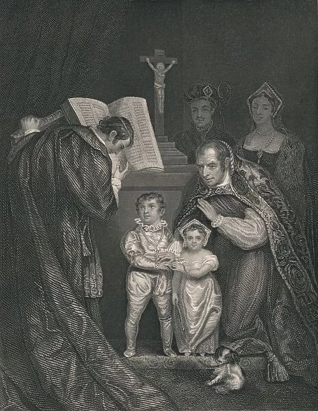The Marriage of Richard Duke of York. (Brother to Edward V. ), 1478, (1821), (mid 19th century)