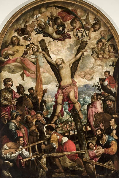 The Martyrdom of Saint Andrew, c. 1610. Creator: Roelas (Ruela), Juan de (c. 1570-1625)