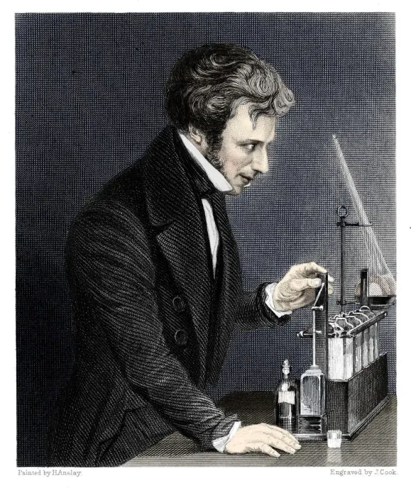 Framed Print : Michael Faraday, c1845 Print Framed Print : Michael Faraday, c1845 Print