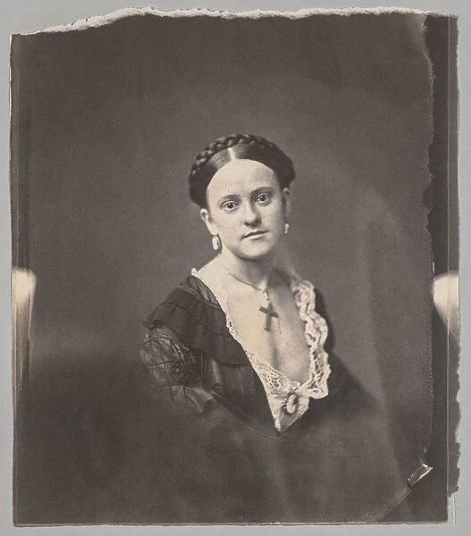 Mrs. John R. Johnston, before 1857. Creator: John R. Johnston (American, 1820-1872)
