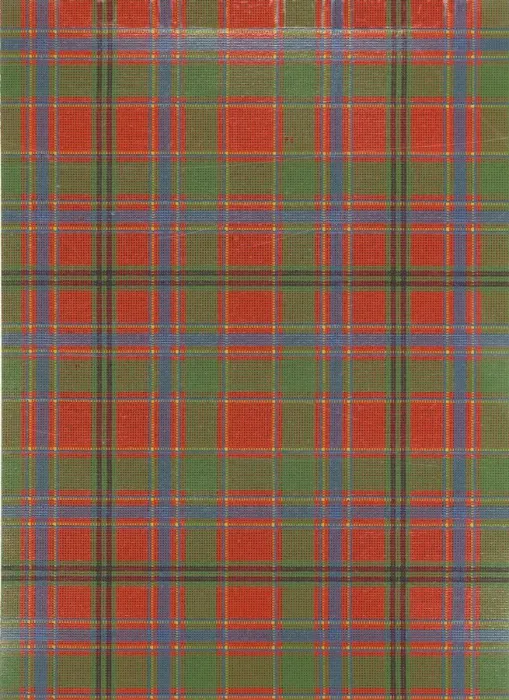 Framed Print : Print of a Scottish Tartan Pattern, c1935 Framed Print : Print of a Scottish Tartan Pattern, c1935