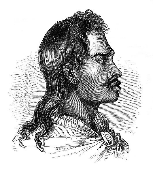 A native of Tahiti, 1848