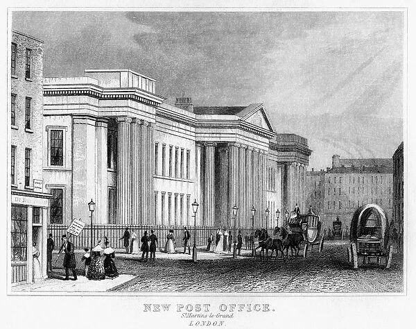 New Post Office, St Martins le Grand, City of London, 19th century