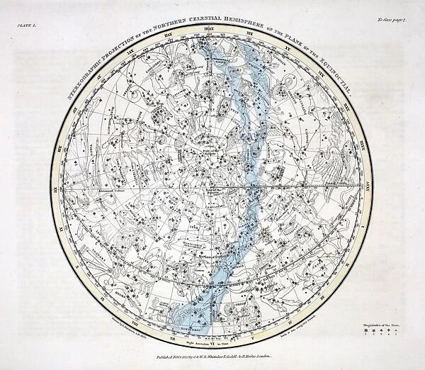 The Northern Hemisphere, 1822