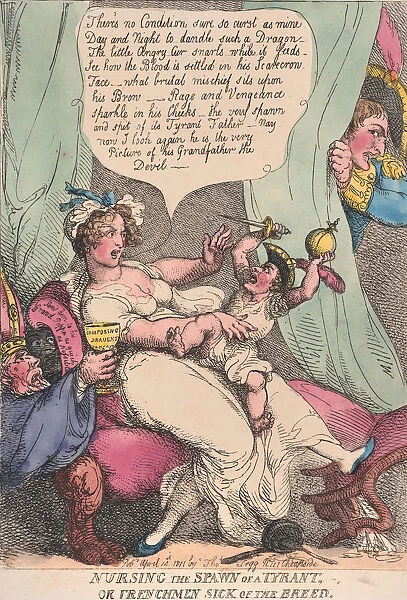 Nursing the Spawn of a Tyrant, April 14, 1811. April 14, 1811