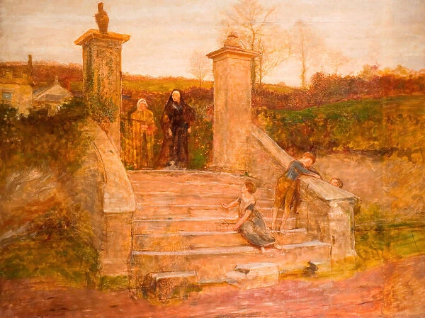 The Old Gate, 1868. Creator: Fred Walker