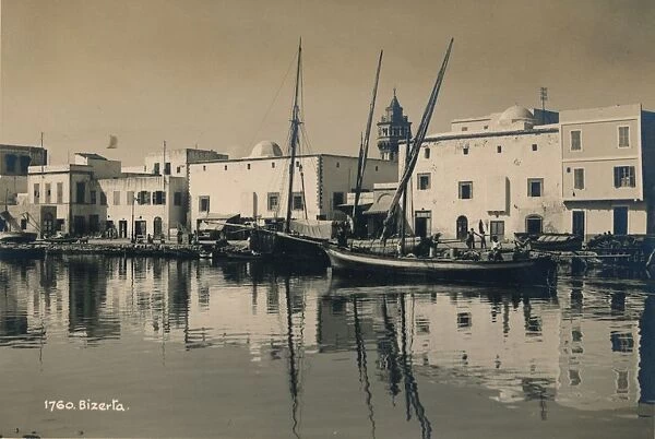 The Old Port of Bizerta, Tunisia, 1936