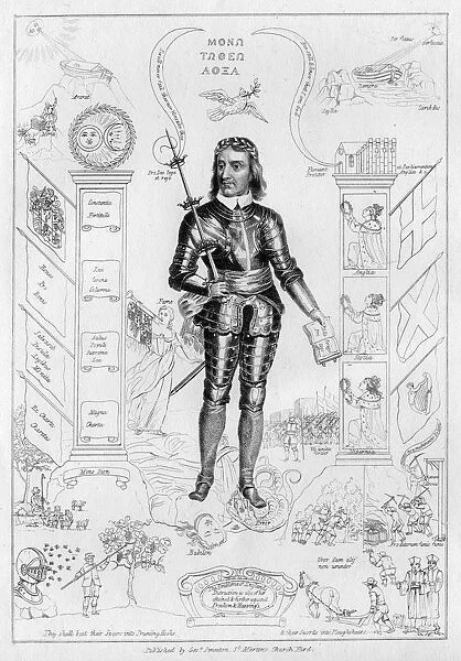 Oliver Cromwell as Christ, c1650s(?)