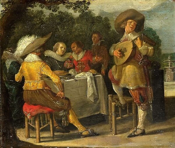 An Outdoor Party, c.1620-c.1630. Creator: Dirck Hals