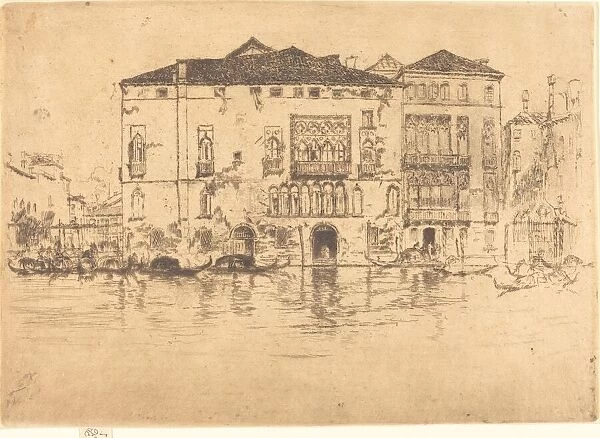 The Palaces, 1880. Creator: James Abbott McNeill Whistler