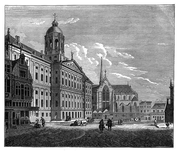 The Palais Royal, Amsterdam, c1890