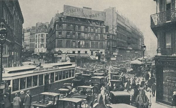 Why Paris Needs Constant Planning: Traffic Block in a Main Street, c1935