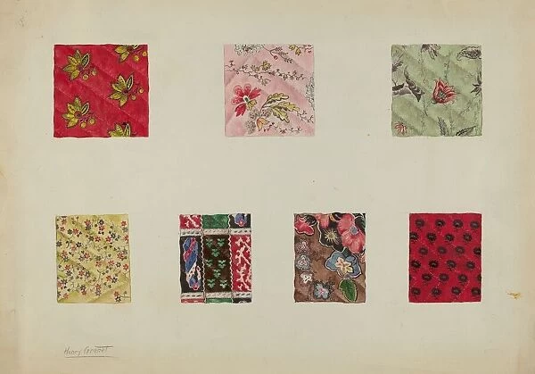 Patchwork Quilt, c. 1938. Creator: Henry Granet