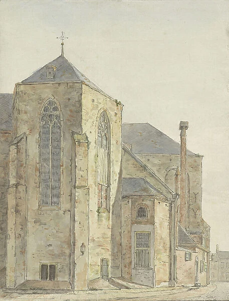Peter's Church in Utrecht, 1814-1834. Creator: Pieter van Oort Hzn