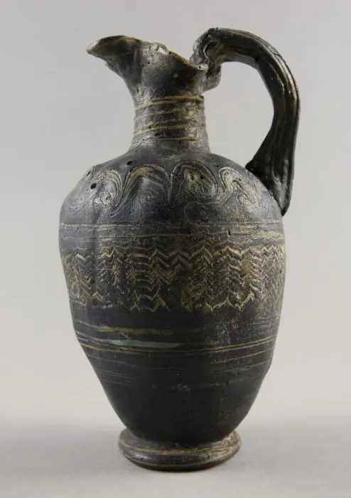 Framed Print : Ancient Pitcher Print, 6th-3rd century BCE