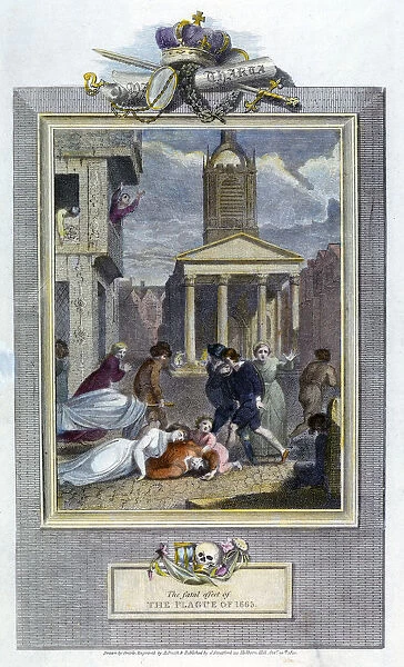 Plague of London, 1665 (1810)