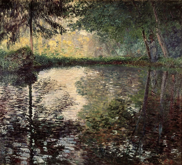 Pond at Montgeron, c1876. Artist: Claude Monet