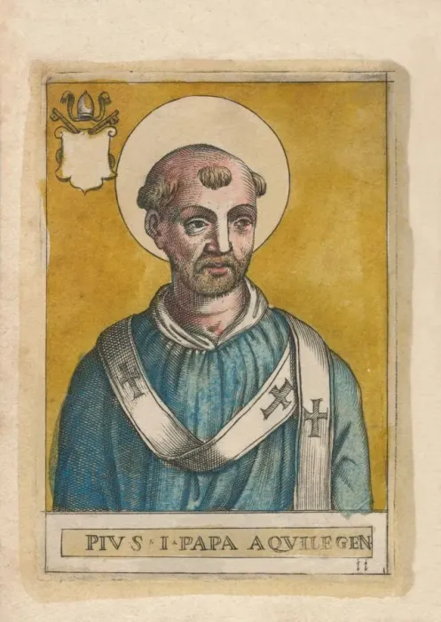 Framed Print : Print of Pope Pius I