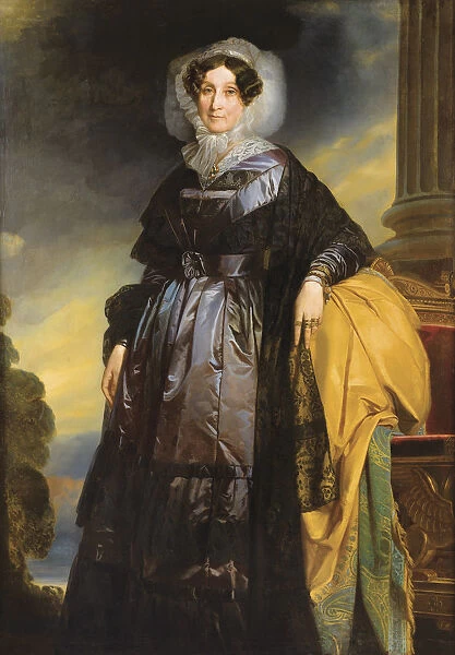Portrait of Adelaide d Orleans (1777-1847). Artist: Winterhalter, Franz Xaver, School of