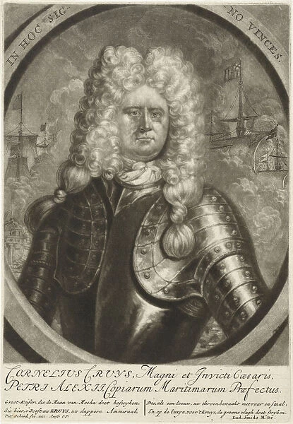 Portrait of Cornelius Cruys (1655-1727), Vice Admiral of the Imperial Russian Navy, c