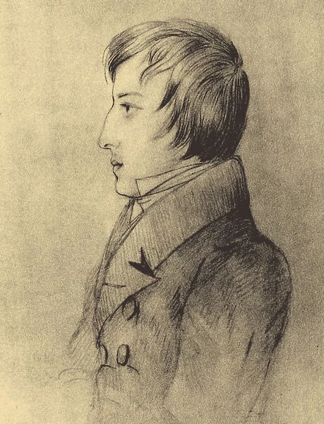 Portrait of Frederic Chopin (1810-1849), 1829
