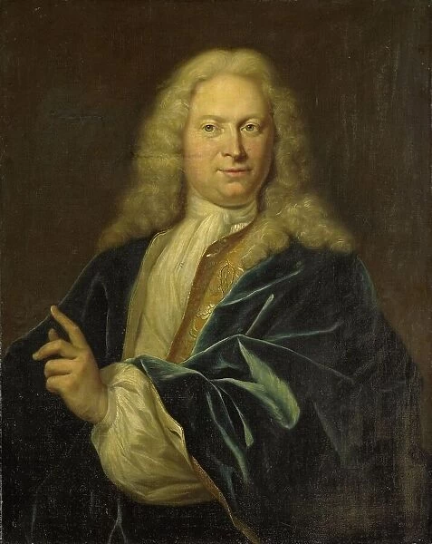 Portrait of Jan Hendrik van Heemskerck, Count of the Holy Roman Empire, Lord of Achttienhoven, Den B Creator: Jan Maurits Quinkhard