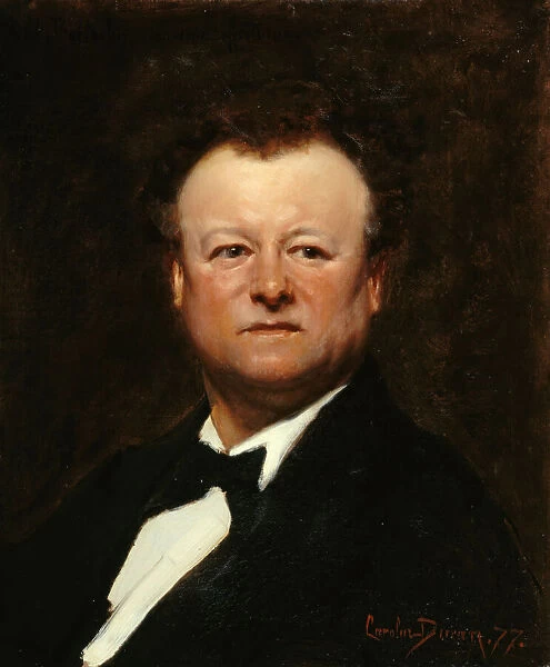 Portrait of Jean-Francois Berthelier (1830-1888), 1877