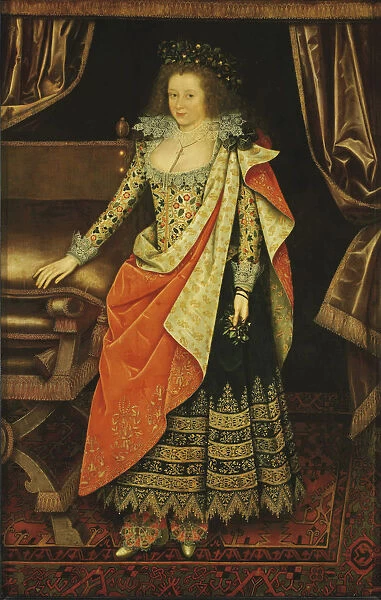 Portrait of Lady Frances Stewart, Duchess of Richmond and Lennox, Countess of Hertford, nee Howard (1578-1639), 1611. Artist: Gheeraerts, Marcus, the Younger (1561-1636)