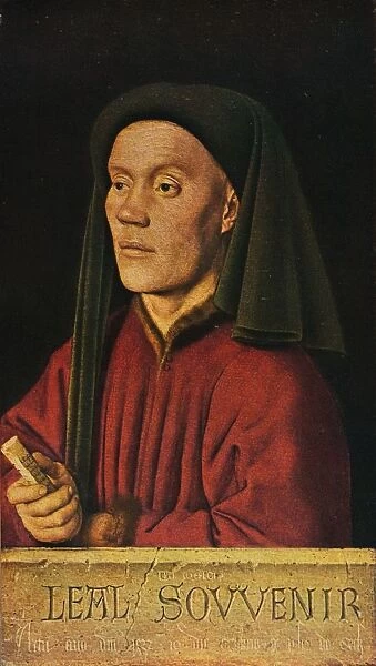 Portrait of a Man ( Leal Souvenir ), 1432, (1909). Artist: Jan van Eyck