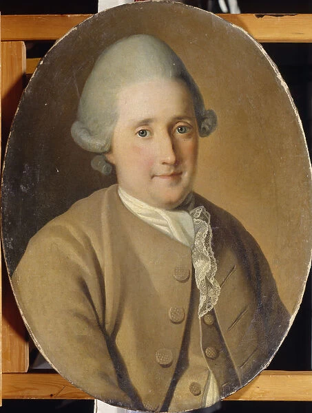 Portrait of Mikhail Gavrilovich Kozhukhov. Artist: Christineck, Carl Ludwig Johann (1732  /  3-1792  /  4)