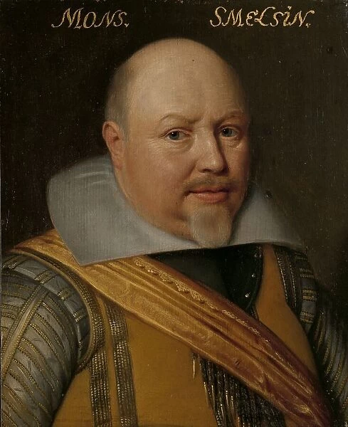 Portrait of Nicolaas Schmelzing (1561-1629), c.1609-c.1633. Creator: Workshop of Michiel Jansz van Mierevelt