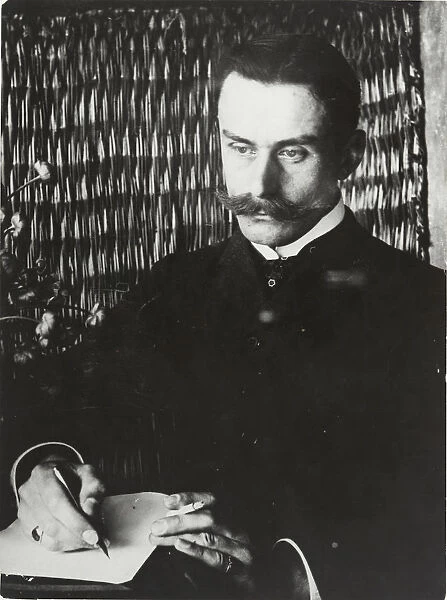 Portrait of Thomas Mann (1875-1955), c. 1900. Creator: Anonymous