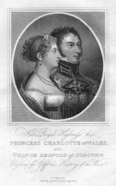 Princess Charlotte of Wales marries Prince Leopold in 1816