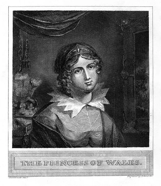 The Princess of Wales, 19th century. Artist: Edwards