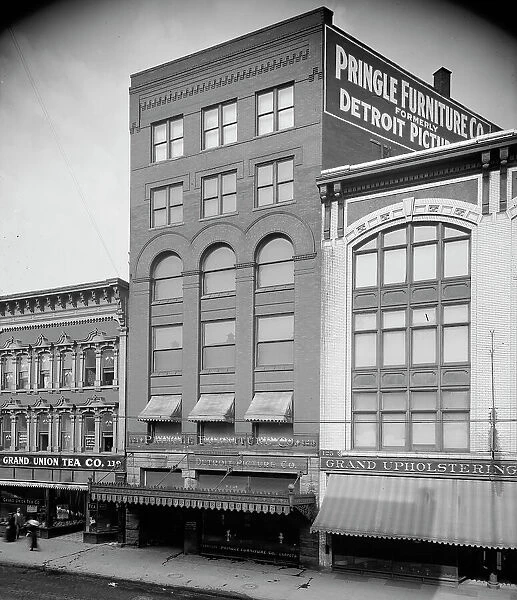 Pringle Furniture [Co. building, Detroit, Mich.], between 1910 and 1920. Creator: William H. Jackson