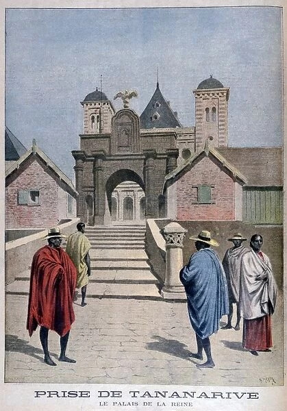 The Queens Palace, Tananarive, Madagascar, 1897. Artist: Henri Meyer