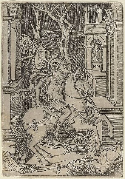 Roman Warrior, c. 1507. Creator: Nicoletto da Modena