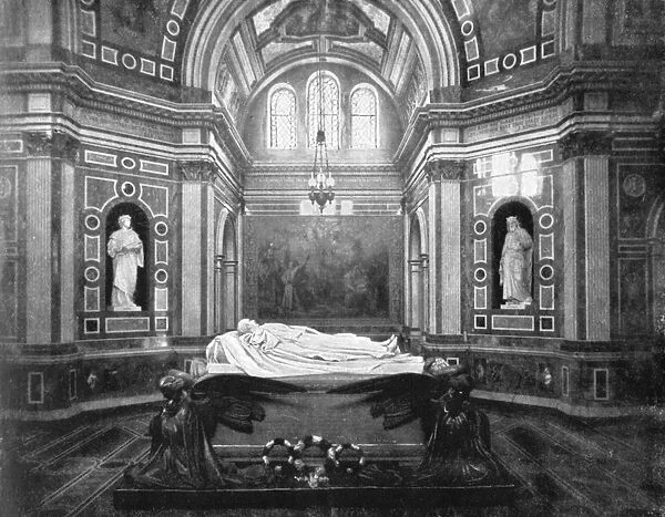 The royal mausoleum, Frogmore, 1901. Artist: HN King