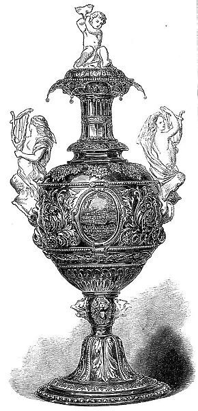 Royal Victoria Yacht-Club Regatta: the Commodore's Cup, 1864. Creator: Unknown