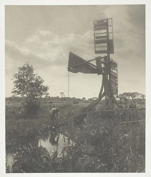A Ruined Water-Mill, 1886. Creator: Peter Henry Emerson