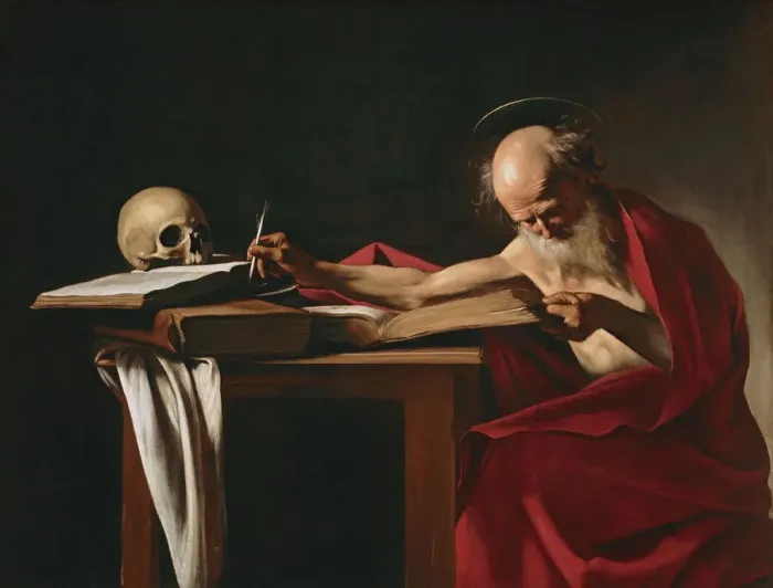 Framed Print : Saint Jerome Print, 1606 Framed Print : Saint Jerome Print, 1606