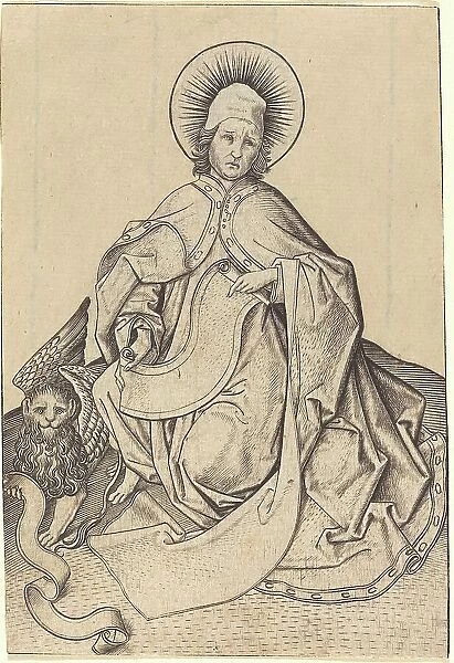 Saint Mark, c. 1460 / 1465. Creator: Master ES