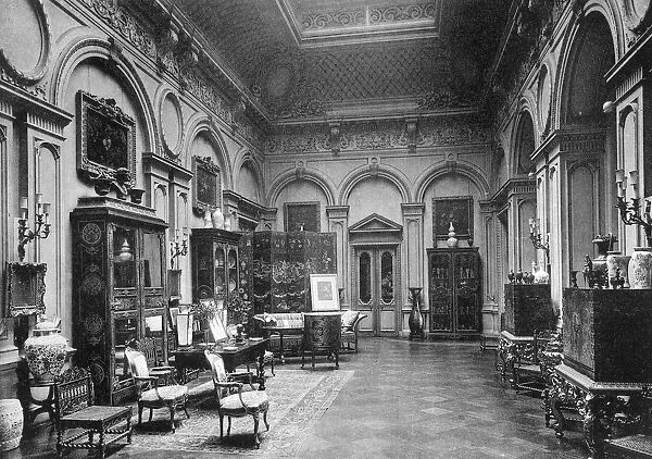 The saloon, Montagu House, 1908. Artist: Bedford Lemere and Company