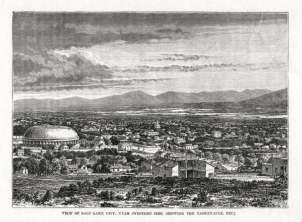 Salt Lake City, Utah, USA, 1877
