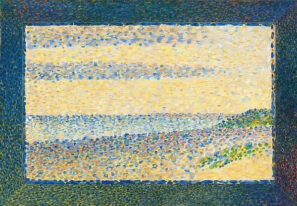 Seascape (Gravelines), 1890. Creator: Georges-Pierre Seurat