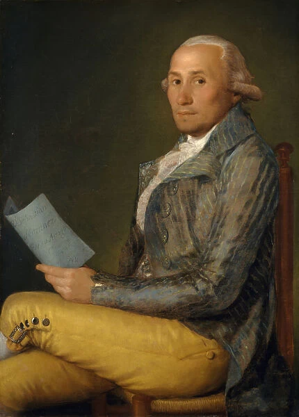 Sebastian Martinez y Perez (1747-1800), 1792. Creator: Francisco Goya